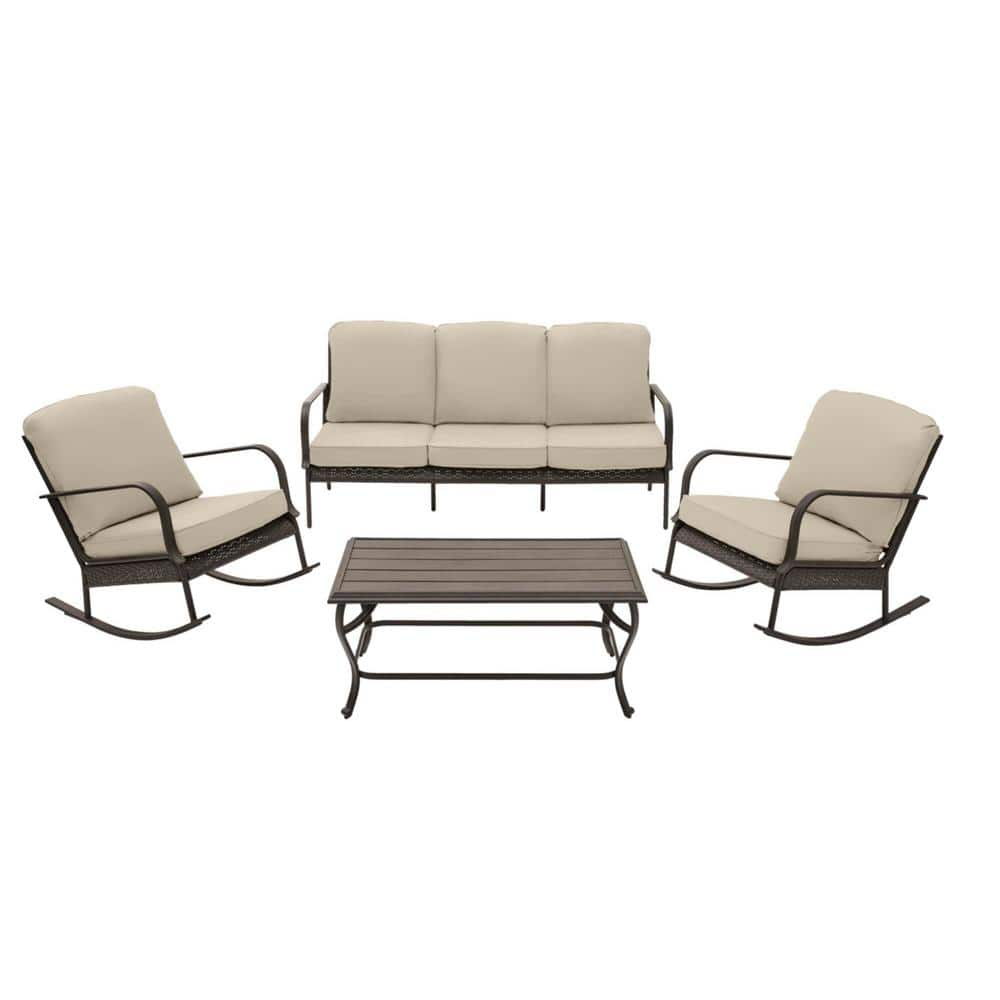 Arbington 4 piece patio set sale