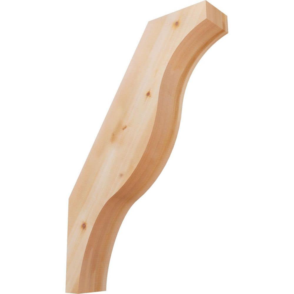 "5 1/2""W x 24""D x 36""H Funston Smooth Knee Brace, Western Red Cedar" price history on PriceWatchPro