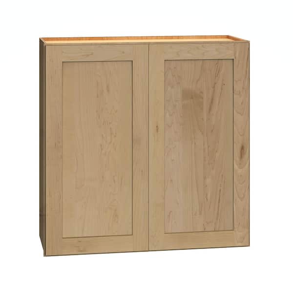 QuickShip Cottage 30 in. W x 12 in. D x 30 in. H Assembled Plywood Shaker Wall Kitchen Cabinet in Canopy