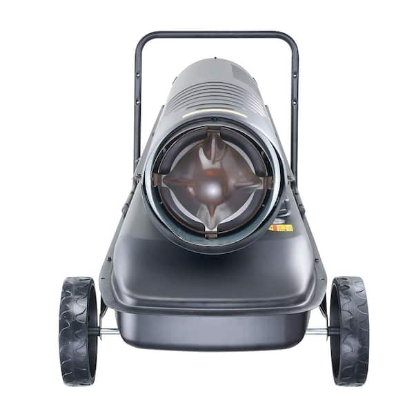 Kerosene Forced Air Heater, 175,000 BTU, Black, Kerosene, Portable Space Heater with Thermostat, 13.2 Gal. Tank