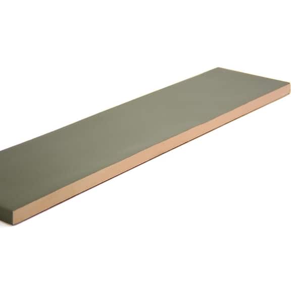 Hues Kale 2.56 in. x 10.24 in. Matte Ceramic Floor and Wall Tile (5.46 sq. ft./Case)