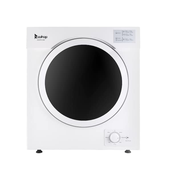 Karl home 3.2 cu.ft. vented Front Load Electric Household Dryer in White