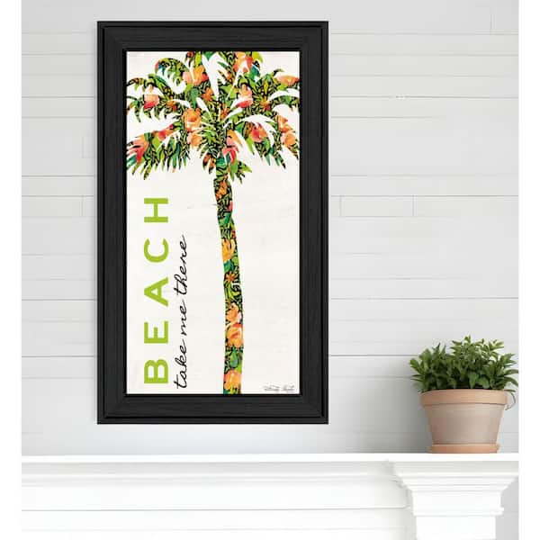 1 Piece Framed Graphic Print Nautical and Beach 27.00 in. x 15.00 in.
