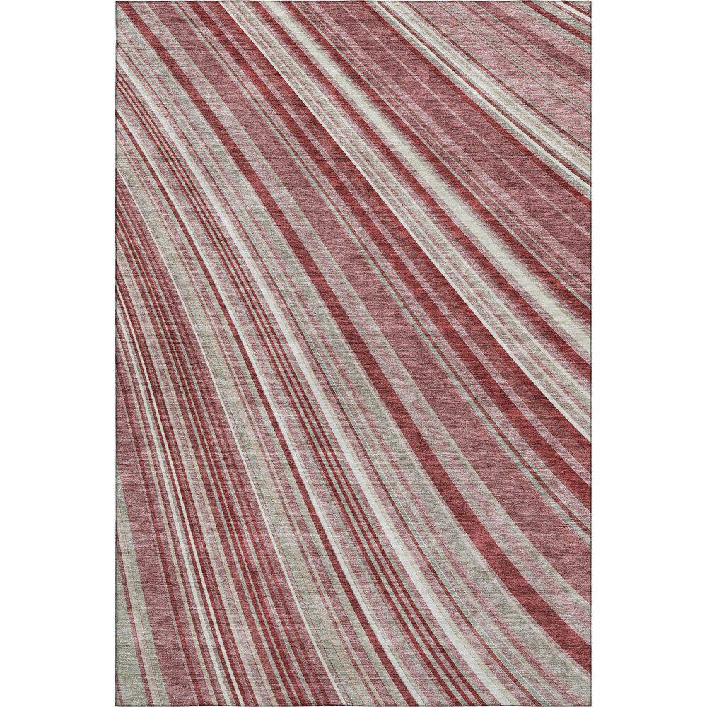 Mayfield Premium Machine Washable Abstract AMF981 Garnet 3 ft. x 5 ft. Area Rug price history on PriceWatchPro