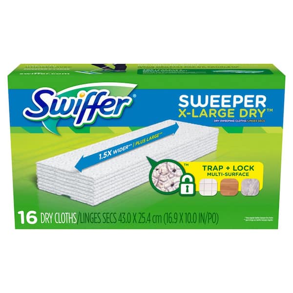 Swiffer Sweeper Gain Original Scent Dry Sweeping Cloths Refills 16
