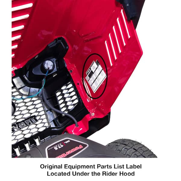 Troy bilt 110 online parts