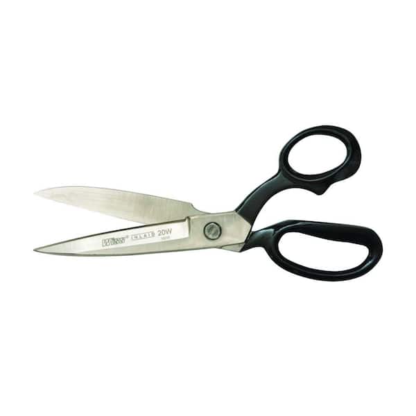 Crescent Wiss 10 in. Inlaid Wide Blade Industrial Upholstery and Fabric Shears
