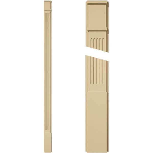 2 in. D x 6 in. W x 120 in. L Primed Polyurethane Pilaster 1-Pack