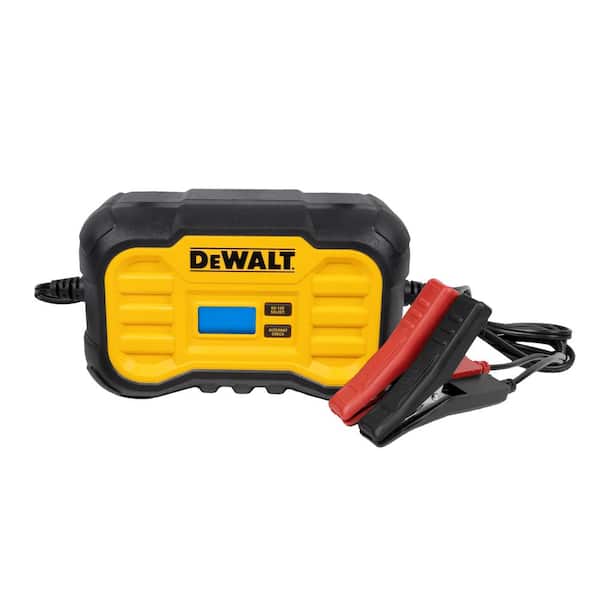 DEWALT Professional 10 Amp Battery Charger, Battery Maintainer, Battery Trickle Charger