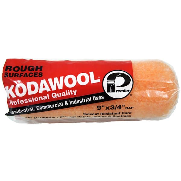 Kodawool 9 in. x 3/4 in. High Density Synthetic Blend Roller Cover (25-Pack)