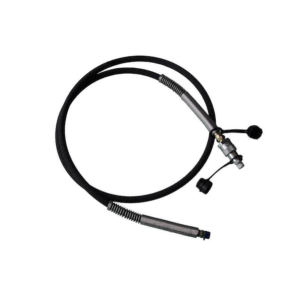 Pro Series 8 ft. Hydraulic Hose Kit with High Flow 3/8 in. Coupler 10,000 PSI