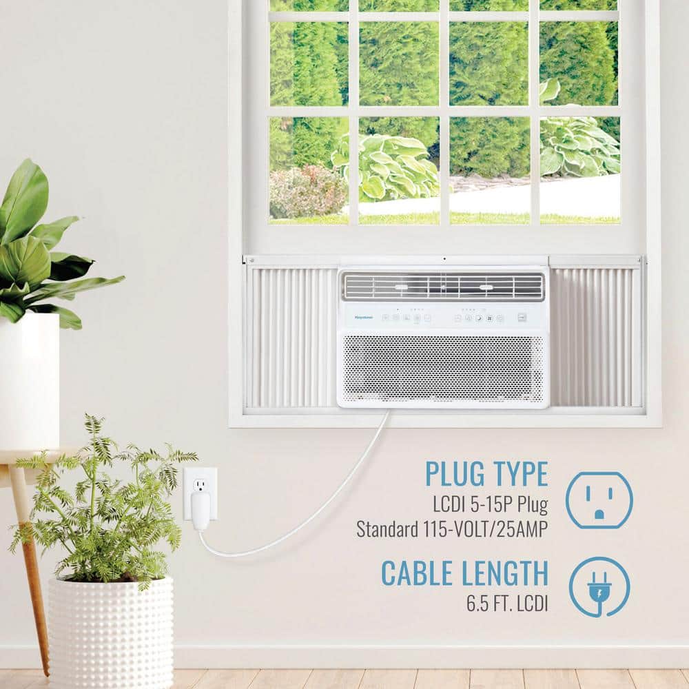 Keystone 12,000 BTU White Window Air Conditioner with Remote