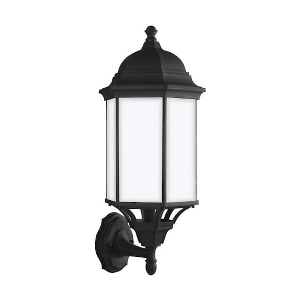 Generation Lighting Sevier 1-Light Black Outdoor Wall Lantern