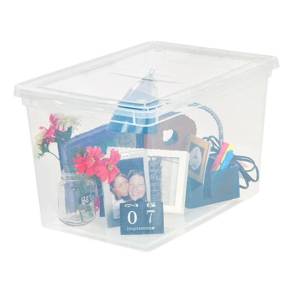 68 Qt. Storage Box, Clear