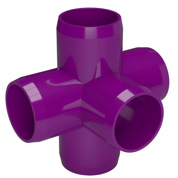 5 way store cross pvc fitting