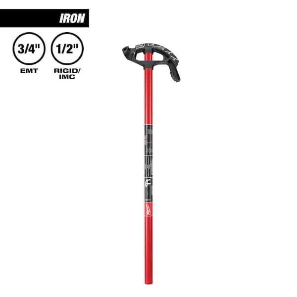Milwaukee 3/4 in. Iron Conduit Bender and Handle