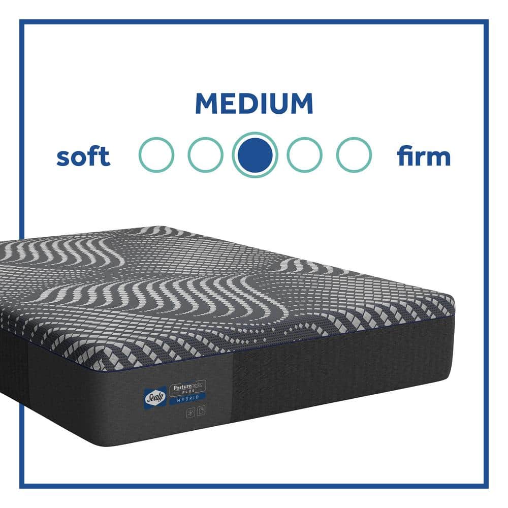 King Size 13" Medium Hybrid Gel Memory Foam Innerspring Mattress