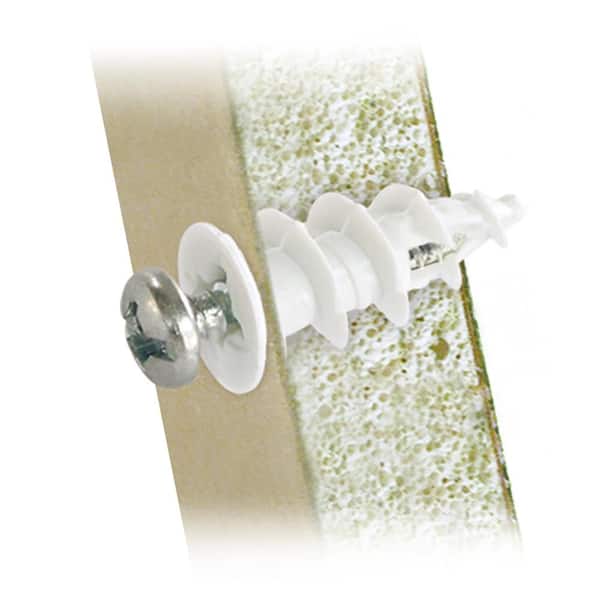 WALLDRILLER #6 Nylon Anchor with Screws (Pack-100) 013KI - The