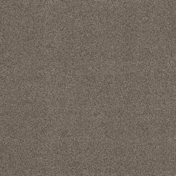 Lifeproof Urban Artifact II - Cement - Gray 60.9 oz. Nylon Texture Installed Carpet
