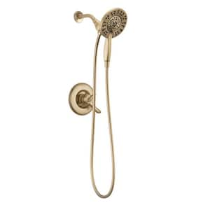 Delta Lahara Gold 1-Handle 1-Spray Shower Faucet Trim Kit in Champagne ...