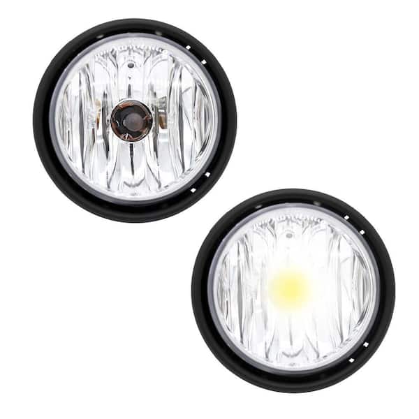Fog Lights Compatible with 2000-2015 Freightliner Columbia with Bulbs Pair