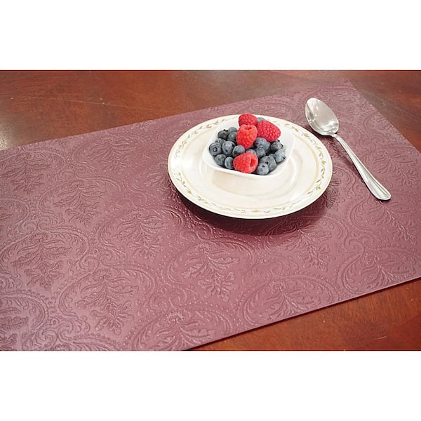 Placemats Table Leather, Leather Table Mat Restaurant