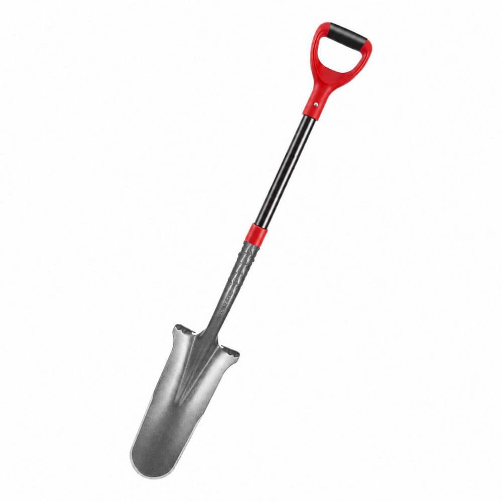 44 in. Fiberglass Handle 1050 Manganese Steel Blade Drain Spade Shovel for Digging, Trenching, Transplanting price history on PriceWatchPro