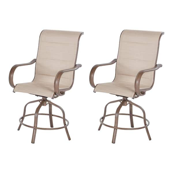 Home Decorators Collection Sun Valley Aluminum Outdoor Bar Stool (2-Pack)