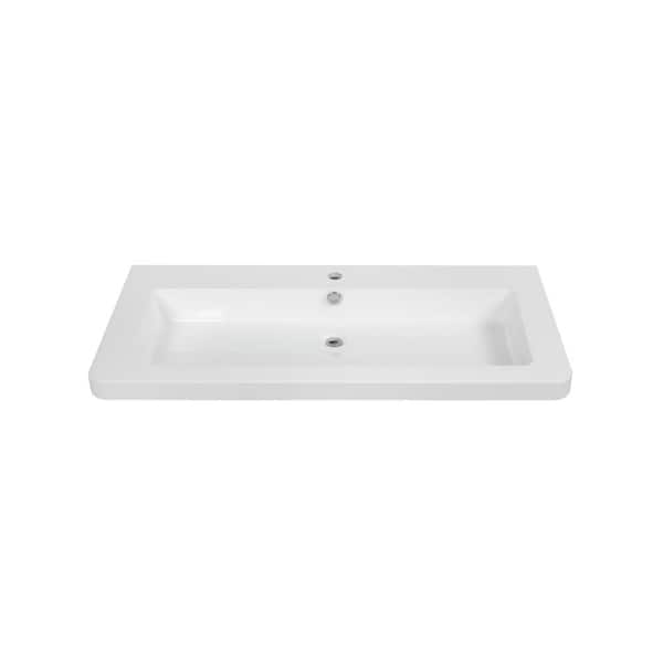 Streamline 41.3 in. Solid Surface Resin K-0990-42 Vanity Top