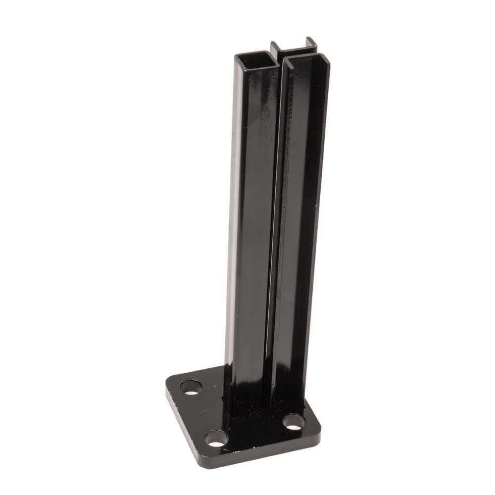 Composite Fence Series 3.15 in. x 3.15 in. x 9.84 in. Black Metal Ground Contact Fence Base price history on PriceWatchPro