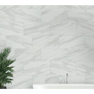 Kolasus 12 in. x 24 in. Matte Porcelain Stone Look Floor and Wall Tile (28-cases/448 sq. ft./pallet)