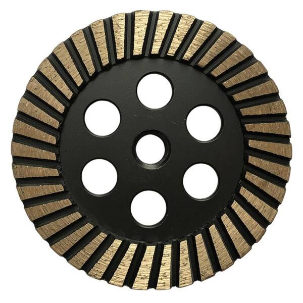 5 in. Dry Diamond Polishing Pad Set for Stone and Concrete, #50, #100,  #200, #400, #800, #1500, #3000 Grit