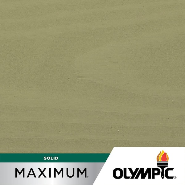Olympic Maximum 1 Gal SC-1043 Gray Jade Solid Color Exterior Stain and Sealant in One