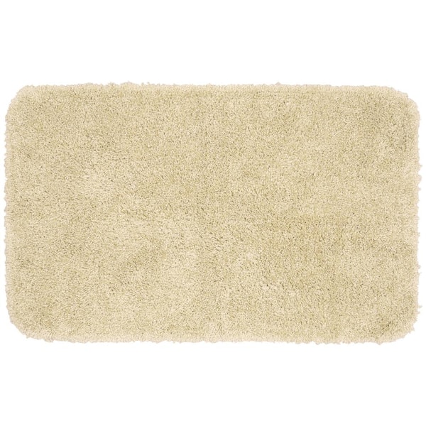 Garland Rug Serendipity Linen 30 in. x 50 in. Washable Bathroom Accent Rug