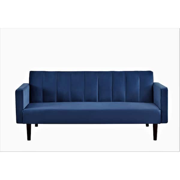 Us Pride Furniture Graham 72 Inch Deep, 72 Inch Leather Sleeper Sofa