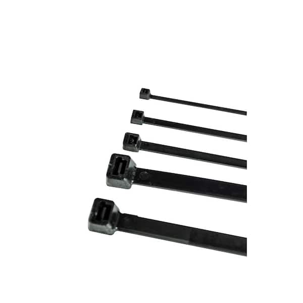 ゴムタイル Southwire 8 in. UV Rated Indoor/Outdoor Nylon Cable Ties, 40 lbs