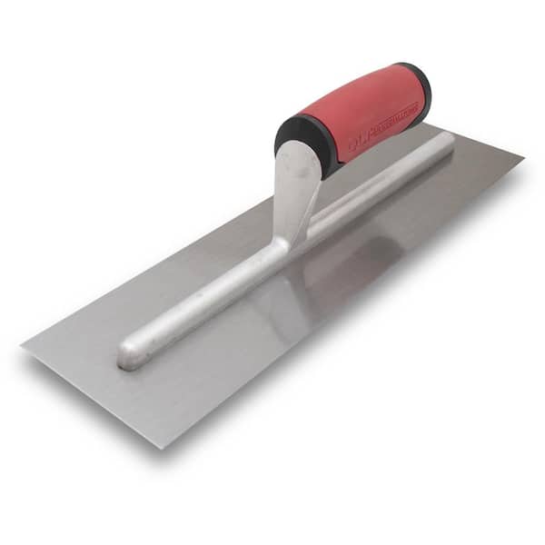 MARSHALLTOWN 14 in. x 4 in. Finishing Trowel with Soft Grip Handle