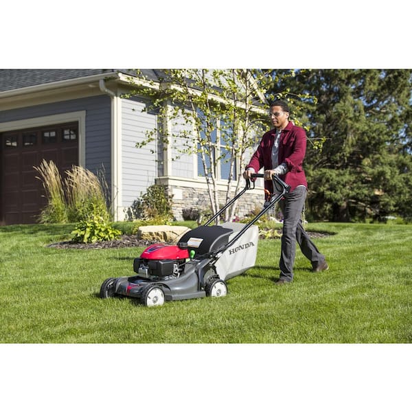 Honda 21 Nexite Deck 4-in-1 Select Drive Gas Walk Behind Self Propelled  Lawn Mower With Blade Stop System HRX217VYA The Home Depot 
