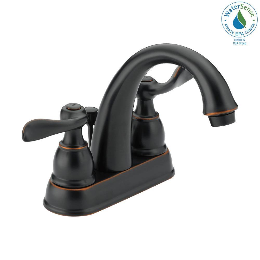 Windemere Oil Rubbed Bronze 2-Handle Bathroom Faucet