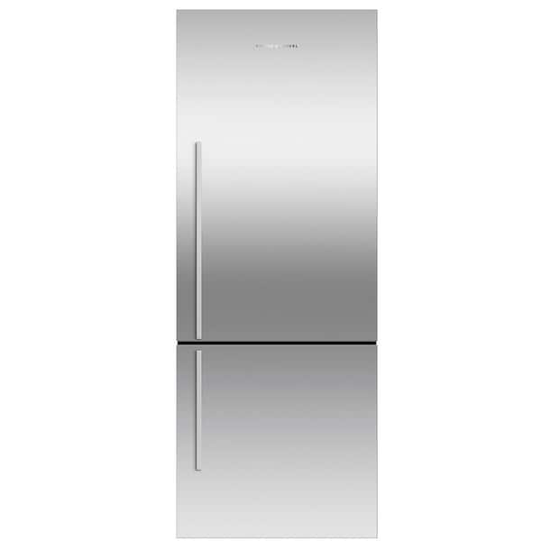 Fisher & Paykel 13.5 cu. ft. Contemporary Counter Depth Bottom Freezer Refrigerator in Stainless