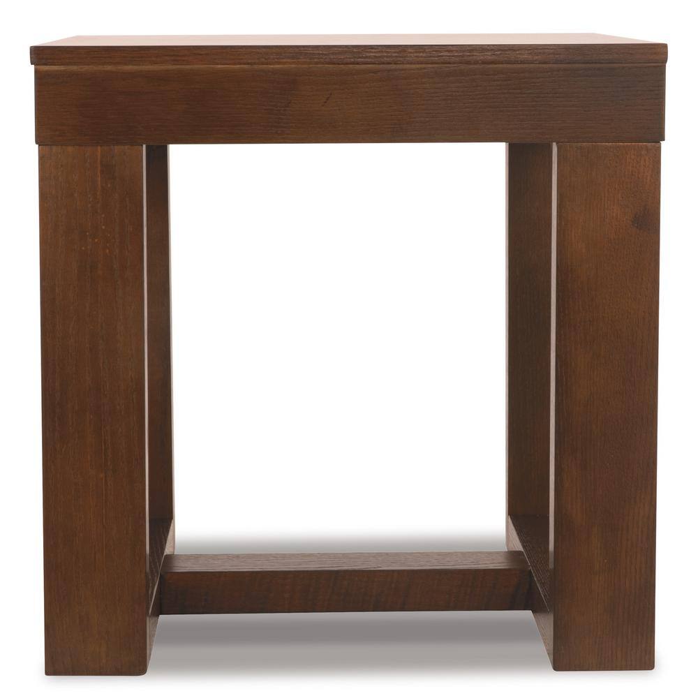 Watson Dark Brown Square Wood End Table