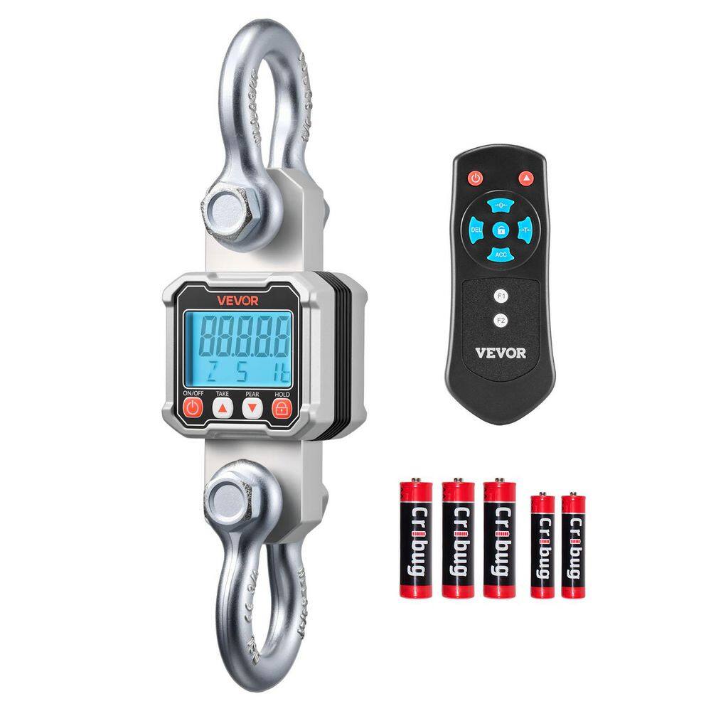 Digital Crane Scale, 6600 lbs./3000 kg Max Capacity, Heavy Duty Industrial Hanging Scale with Cast Aluminum Case Display price history on PriceWatchPro