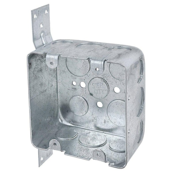 Steel City 30.3 cu. in. Square Handy Box 2-Gang (2G4DV12-8R)