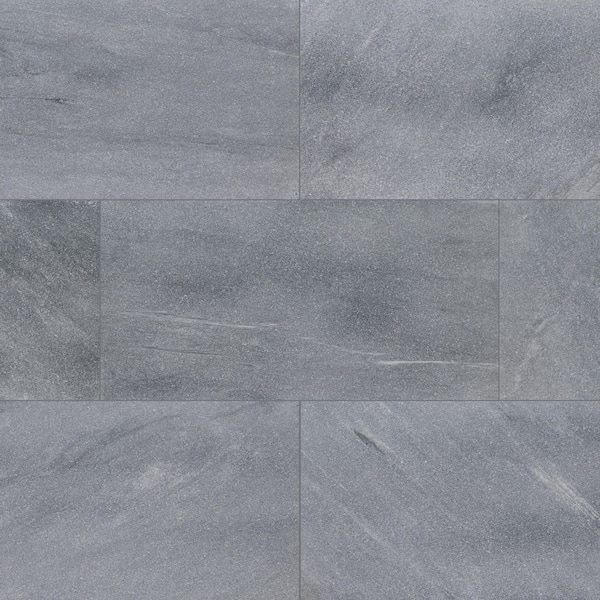 Cosmic Black 16 in. x 24 in. x 1.25 in. Sandblast Marble Look Paver (2.66 sq. ft. /Each)