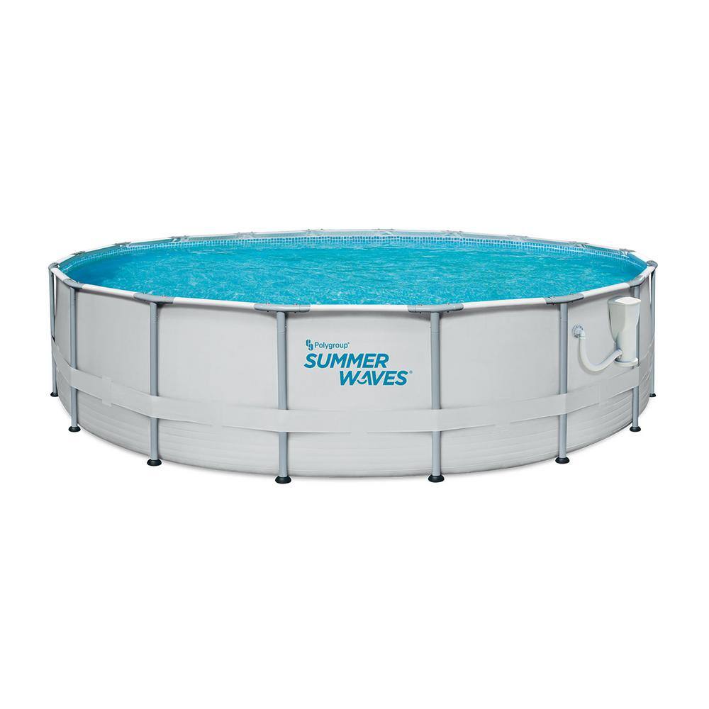 summer waves 18 ft quick set above ground pool