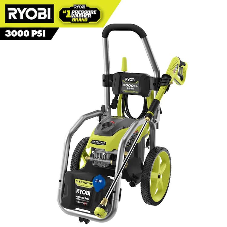 RYOBI 3000 PSI 1.1 GPM Cold Water Electric Pressure Washer
