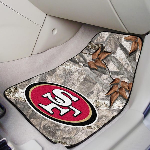 FANMATS NFL San Francisco 49ers Heavy Duty Floor Mat, 2-Piece