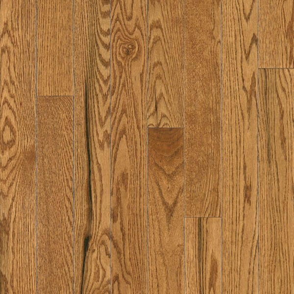 Bruce Take Home Sample - Plano Field and Woodlands Red Oak 5 in. x 7 in. Solid Hardwood Flooring