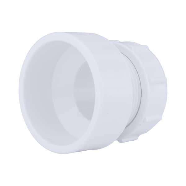 Charlotte Pipe 2 in. PVC DWV Hub x FTG x FPT Female Trap Adapter