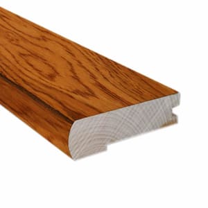 Hickory Golden Rustic 0.81 in. Thick x 3 in. Wide x 78 in. Length FlushMount Stair Nose Molding
